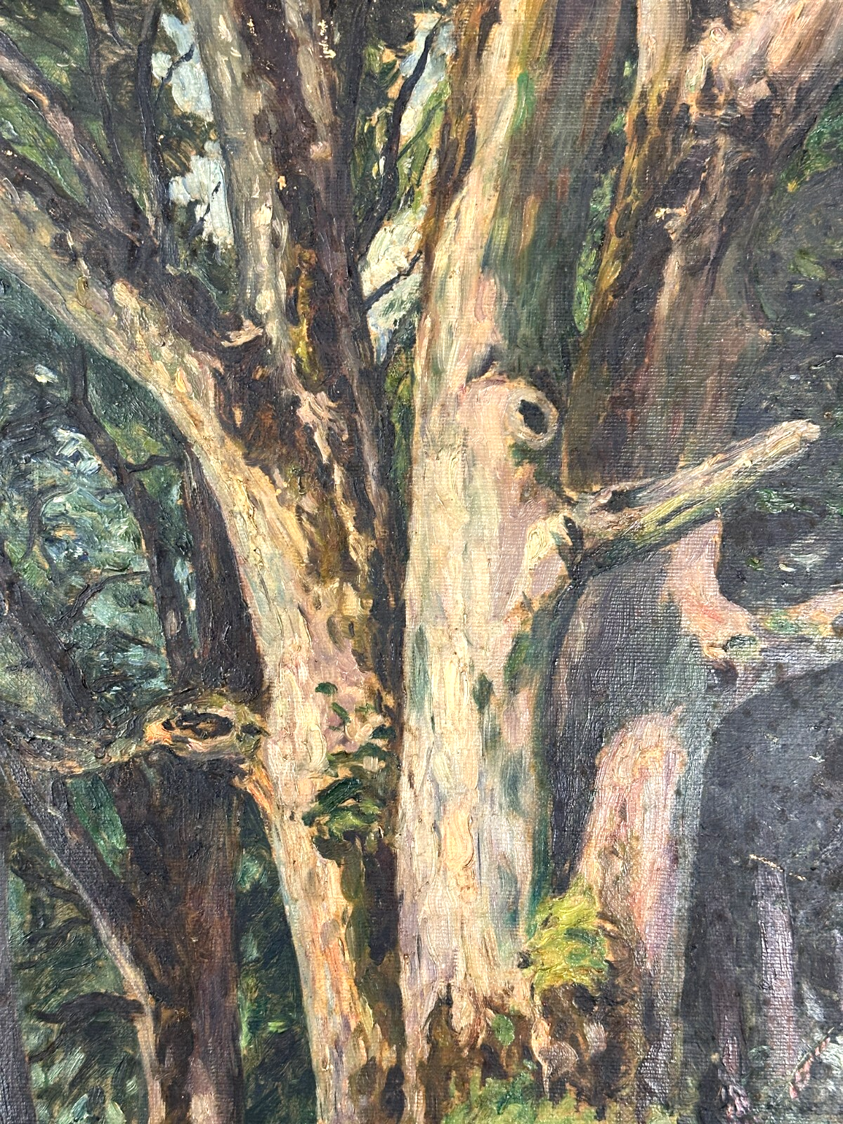 Robert Kiener (1866–1945) - Öl auf Platte 1927 - Spätimpressionismus - signiert2