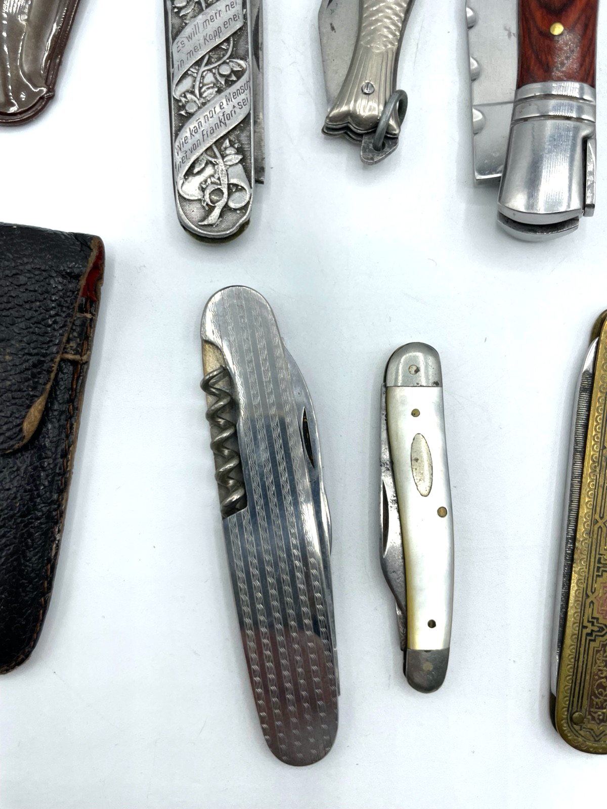 9 alte Taschenmesser Sammlung Konvolut gepflegt4