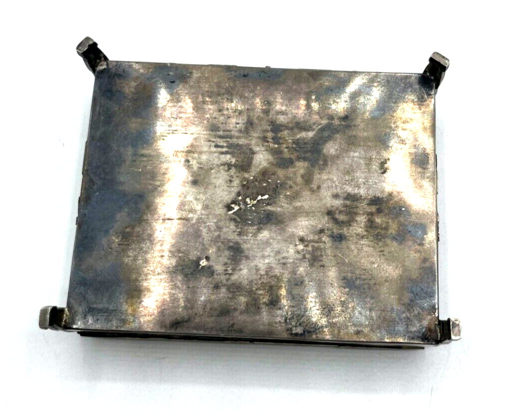 Vintage Silber Dose Deckeldose Maya Azteken Inka Silberdose 126 Gr. Handarbeit6