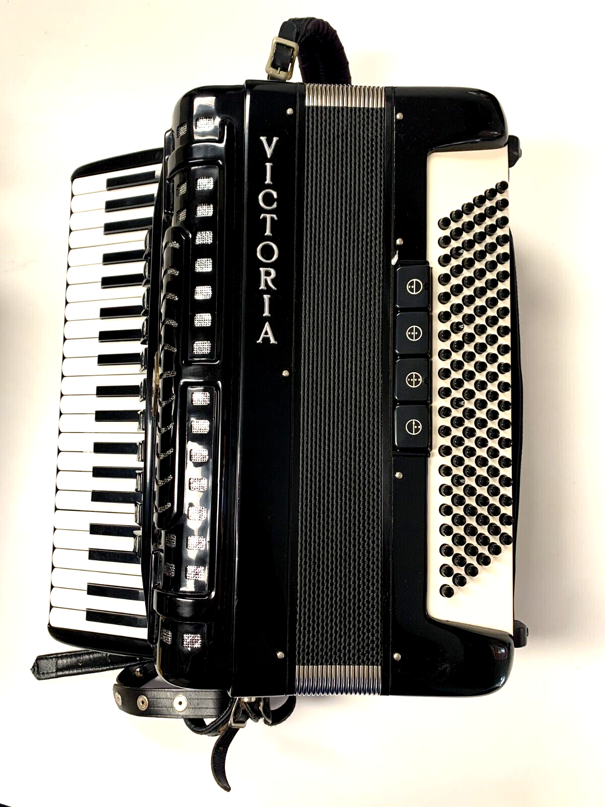 Profi Victoria Accordion 120 Bass - 11 x Diskantregister - 4 x Bassregister0
