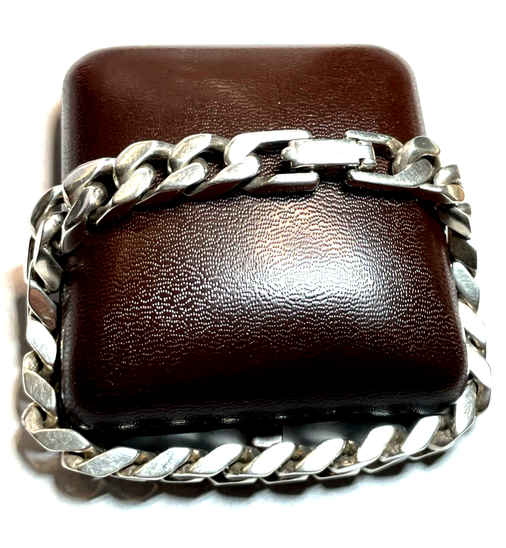 Solides 925 FS Franz Scheuerle Panzer Armband Armkette L 22,5 cm B 10 mm massiv1