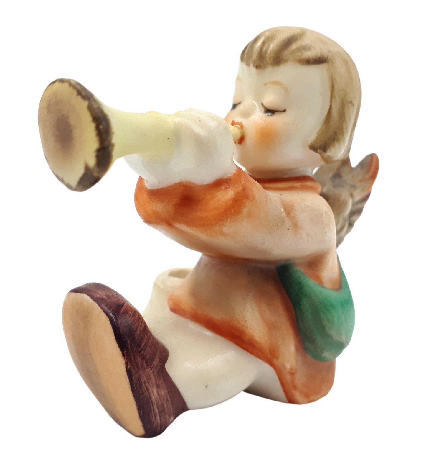 Goebel Hummelfigur - Modell 40 - Adventsengel mit Trompete Porzellan Sammelfigur0