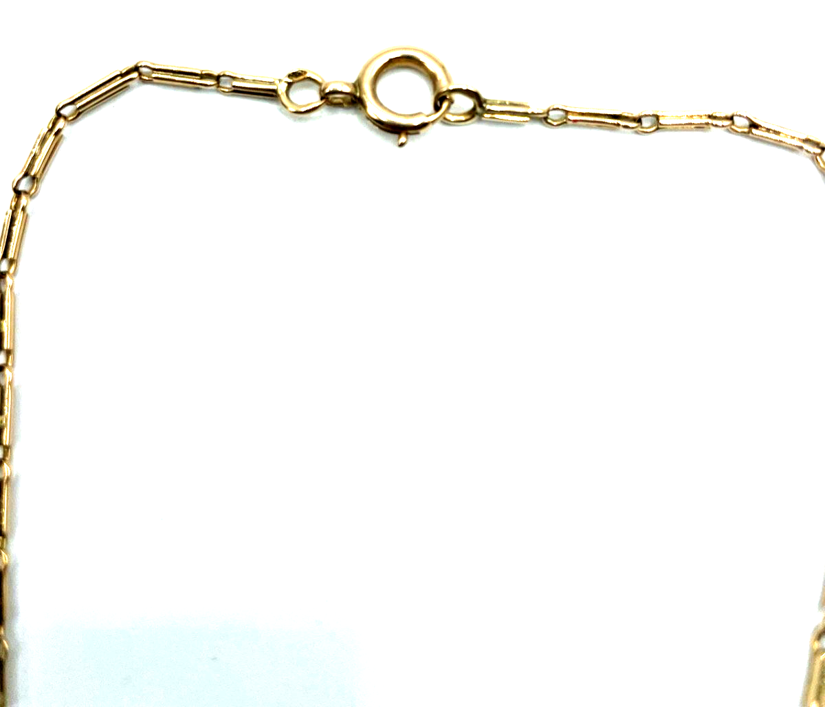 585 Gold 14 K Goldkette antik Collier L 48,5 cm  B 2 mm solide Juwelier Qualität5