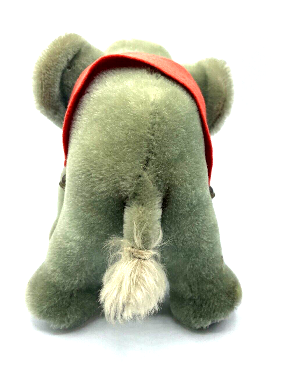 Großer Steiff Elefant Zirkuselefant mit Sattel Knopf Glöckchen H 16 cm L 22 cm5