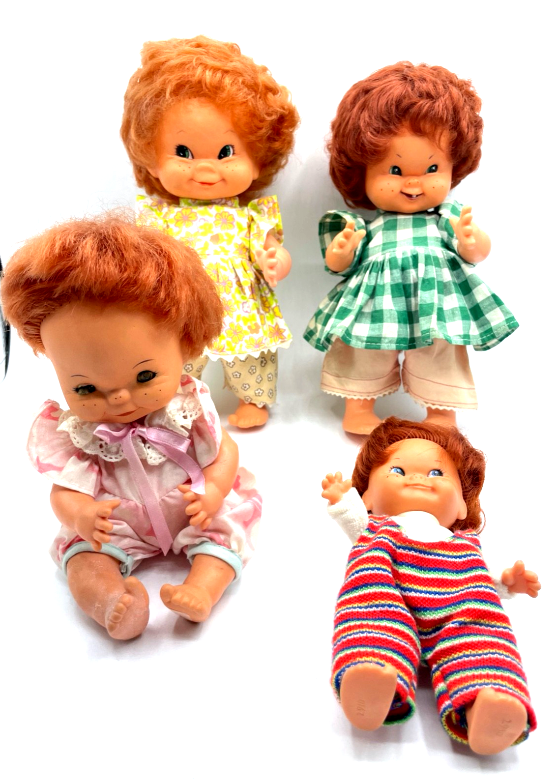 4 x  vintage Charakter Puppe W. Goebel Hummel Charlot Byj 1957 sehr gepflegt0