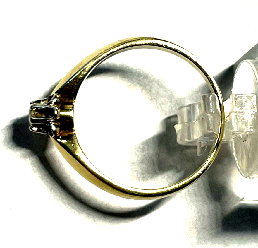 585 Gold 14 K Ring Solitär Brillant 0,2 ct. Juwelier Qualität RG 58 Verlobung5