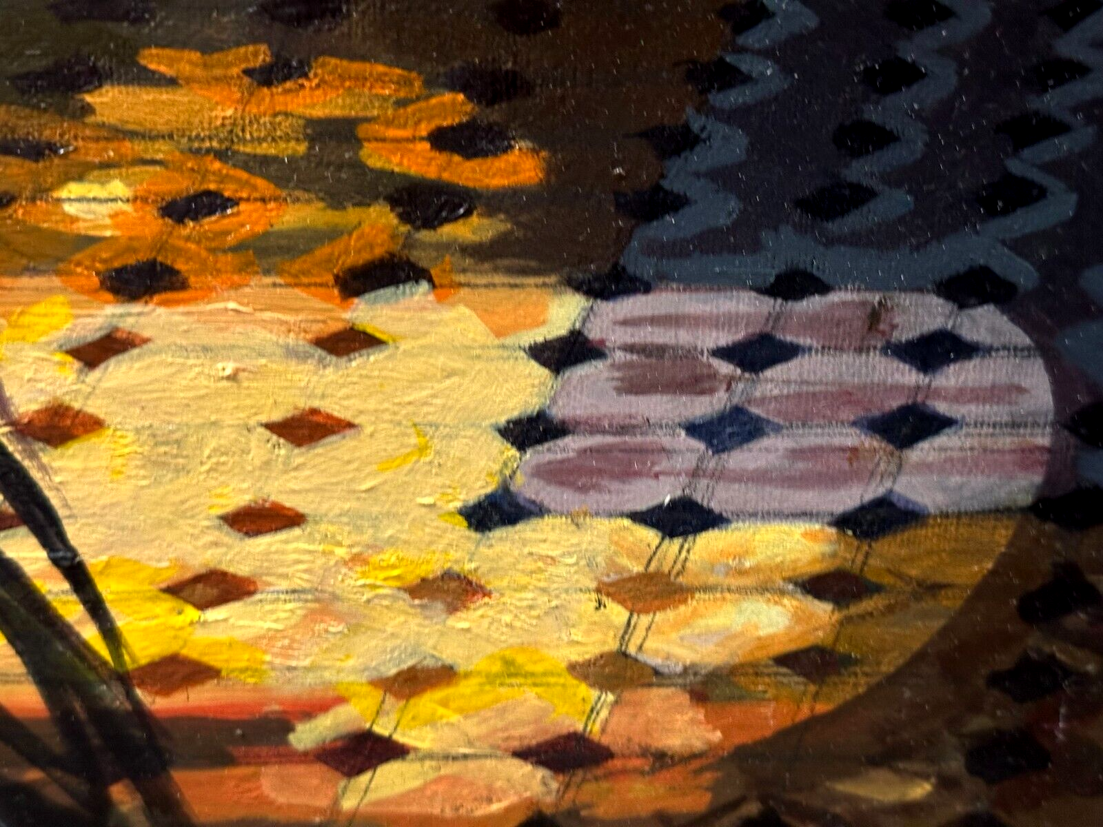 Behi Shamiri - Interno E Luce II - Öl auf Leinwand - gerahmt & signiert5