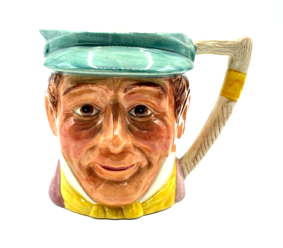 Pickwick Serie gr. Gesichter Tasse Charakter Krug Mr. Winkle England Kelsboro0