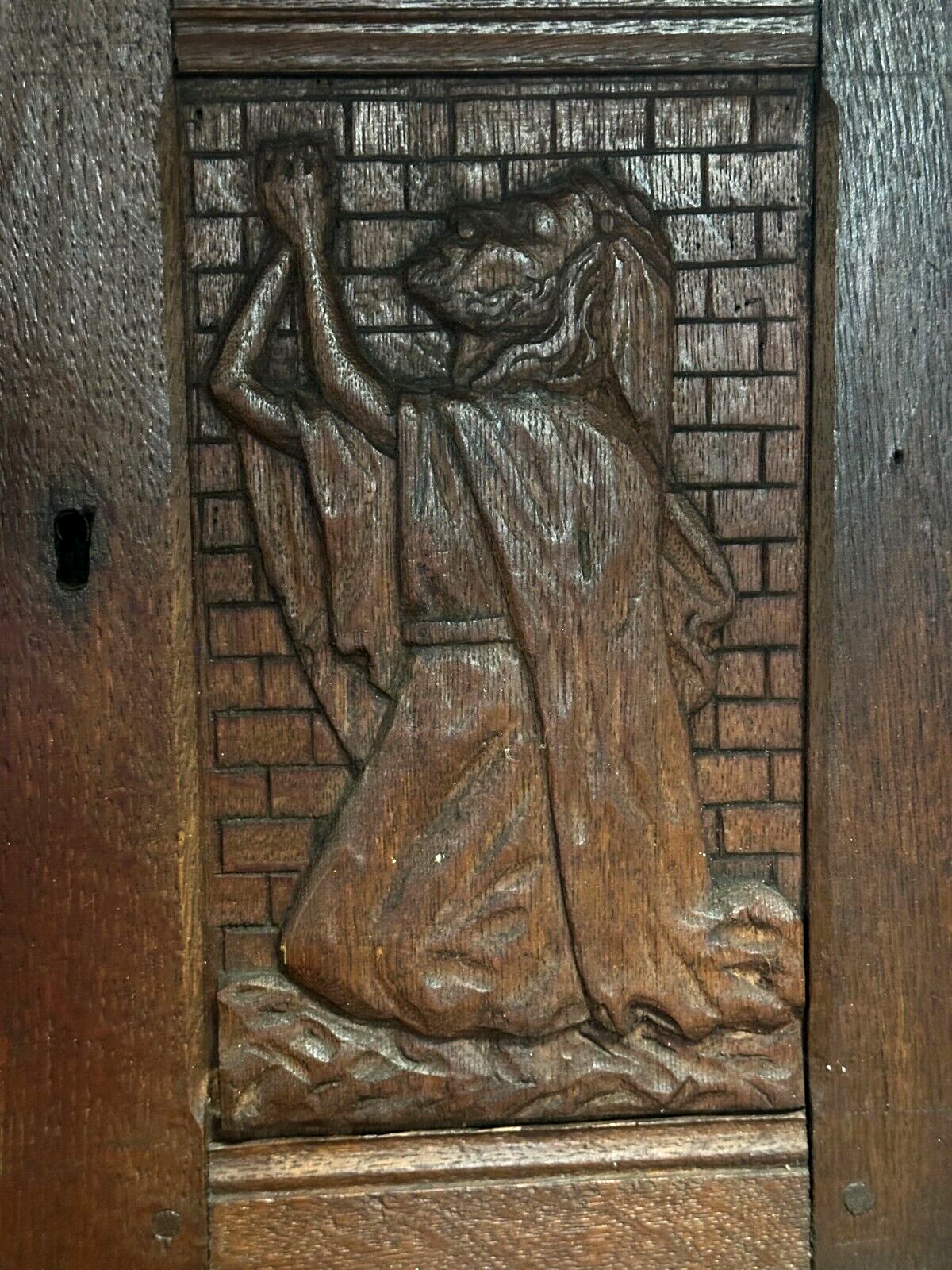 Renaissance - Eiche - 17. Jahrhundert - Buffet Schrank - reiche Schnitzerei7