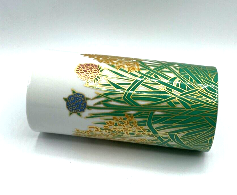 Rosenthal Porzellan Vase Zylinder Form Wolf Bauer H 18,5 cm Ø 9 cm studio-linie8