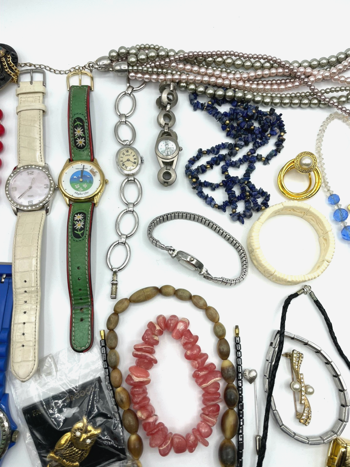 Konvolut Nr. 2 eingelieferter Modeschmuck gemischt sehr gepflegt vintage + neu2
