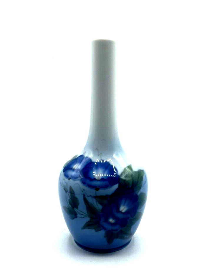 Vintage Royal Copenhagen Porzellan Vase 790 43B Wicke Winden Blüten H 20 cm7