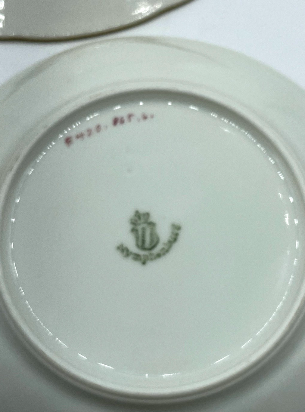 Antik Nymphenburg Porzellan Gedeck 3 tlg. Sammeltasse Mokka Espresso kl. Kaffee6
