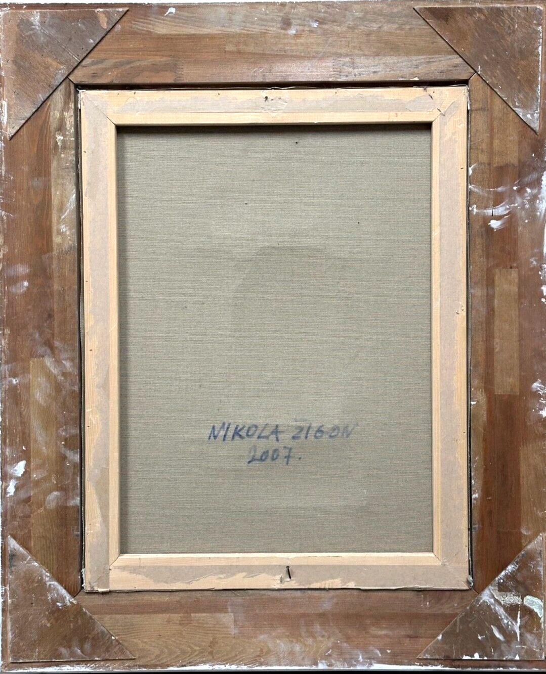 Nikola Zigon - Öl auf Leinwand Collage Mischtechnik - 2007 - gerahmt - signiert13