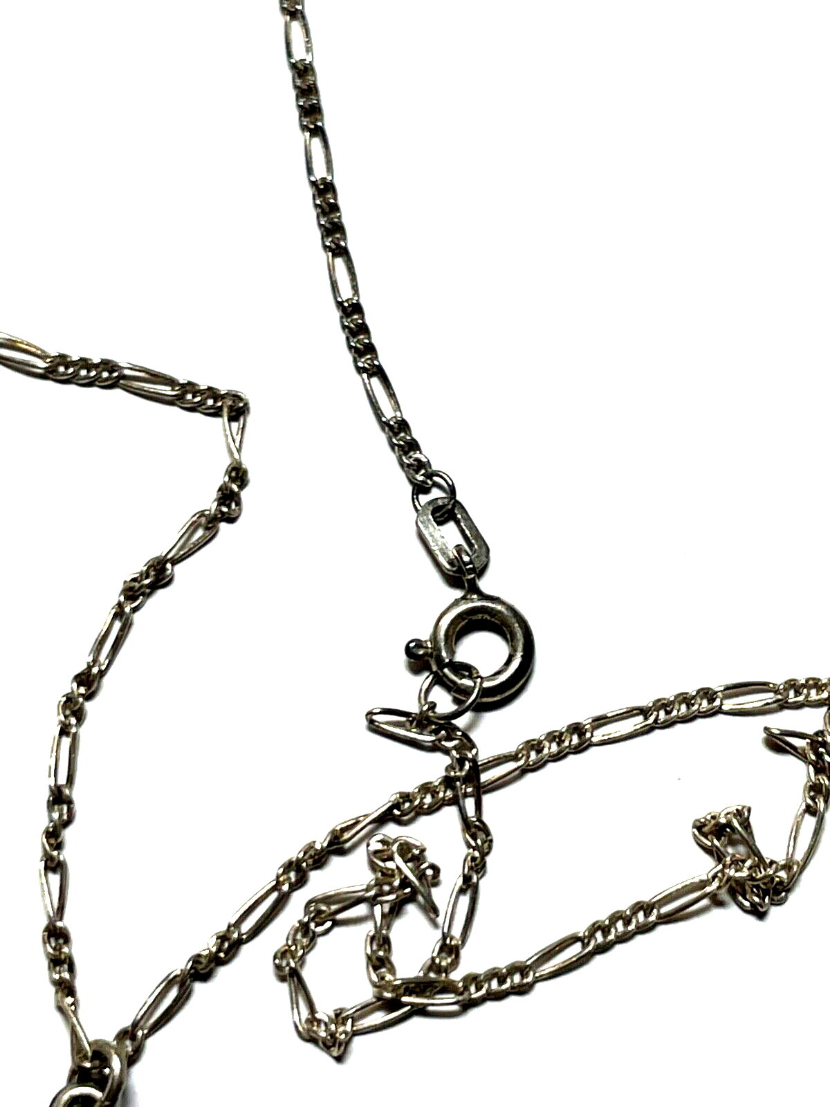 835 Silber Kette mit Sternzeichen Krebs Cancer Anhänger unisex gepflegt L 46 cm2
