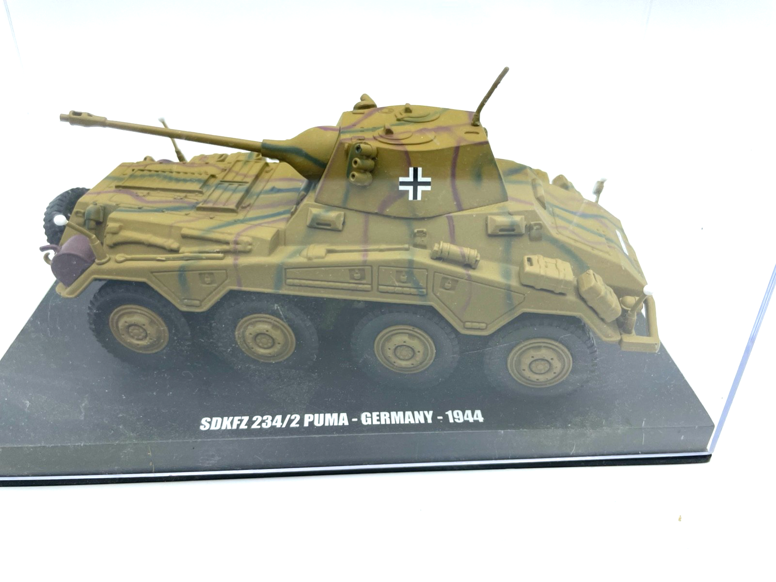 Dachbodenfund 2 x WK II Modell Fahrzeuge Militär Panzer Puma + Stuka zu Fuss5
