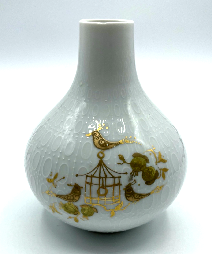 Vintage Rosenthal Porzellan Vase B. Wiinblad 70er J Blumenvase Romanze B1