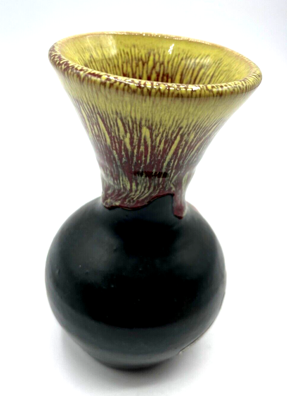 Kl. handgefertigte Künstler Keramik midcentury Joseph Baboin Frankreich H 12 cm4