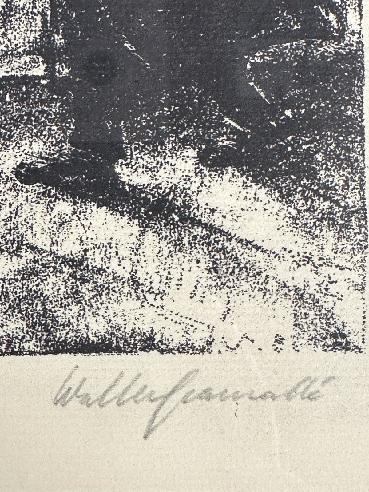 Walter Gramatté (1897-1929) - Lithographie - Untitled - Signiert - gerahmt5