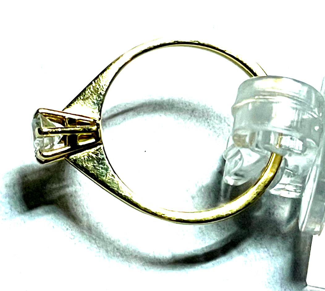 750 Gold 18 K Ring Solitär klassisch Ø16mm RG 51 Juwelier Verlobung Vorsteckring6