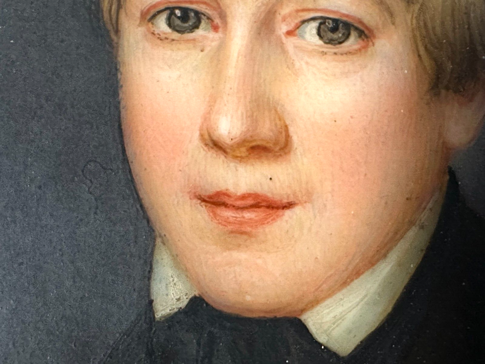 Miniatur Lupenmalerei 1840 - Johann Carl Stern 1823-1886 - Signiert - Gerahmt6