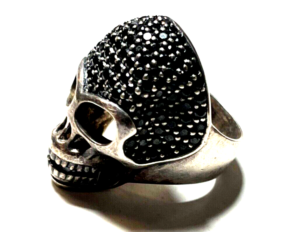 Thomas Sabo Silber Ring Skull mit Pavé Rebel at heart RG 56 unisex Totenkopf1