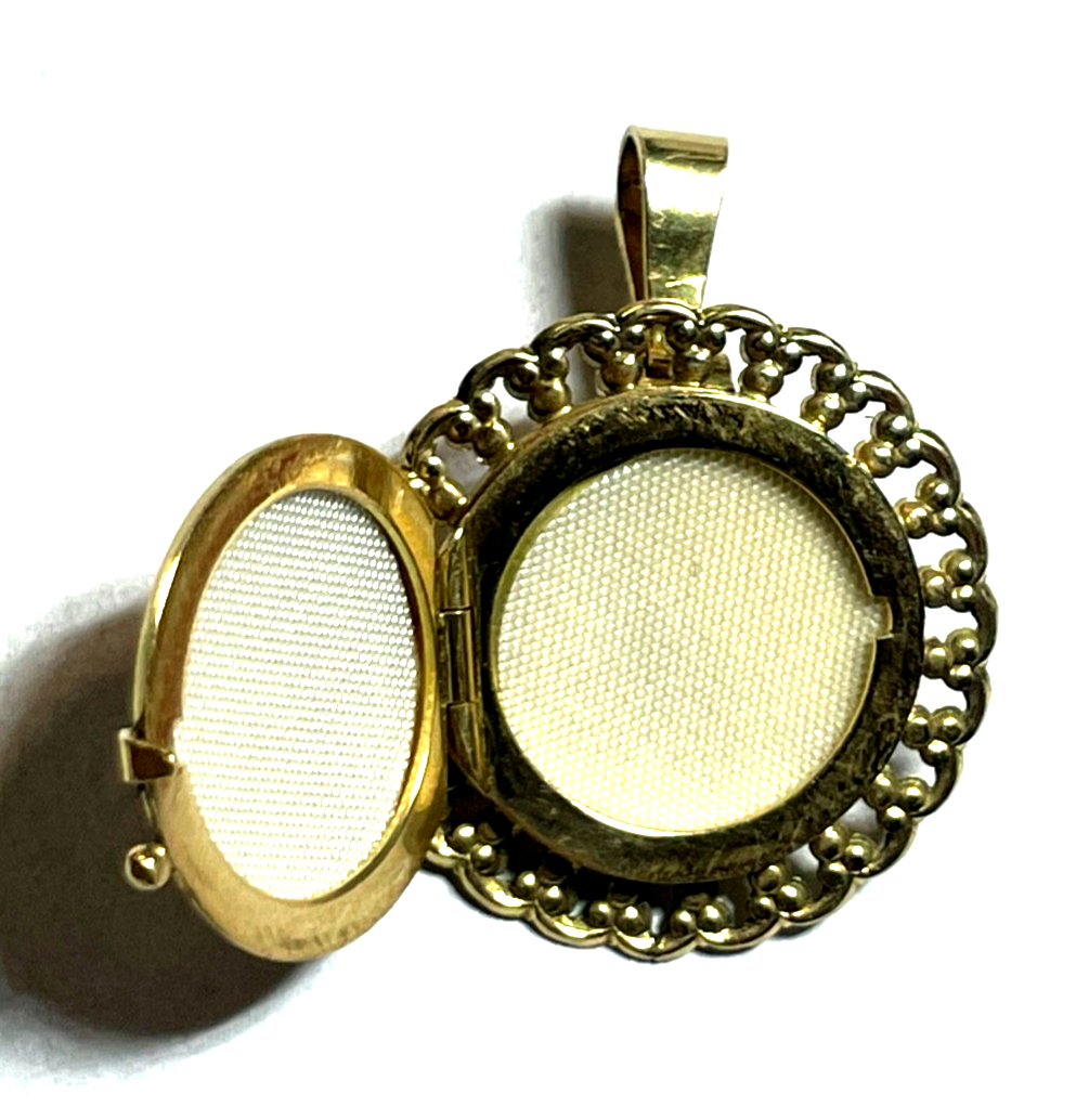 750 Gold 18 K variabel Medaillon Anhänger Brosche solide Juwelier Qualität5
