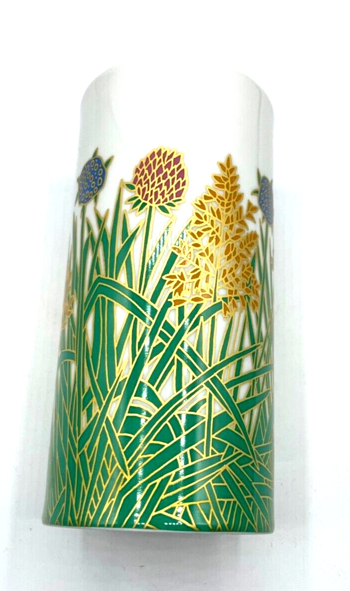 Rosenthal Porzellan Vase Zylinder Form Wolf Bauer H 18,5 cm Ø 9 cm studio-linie1