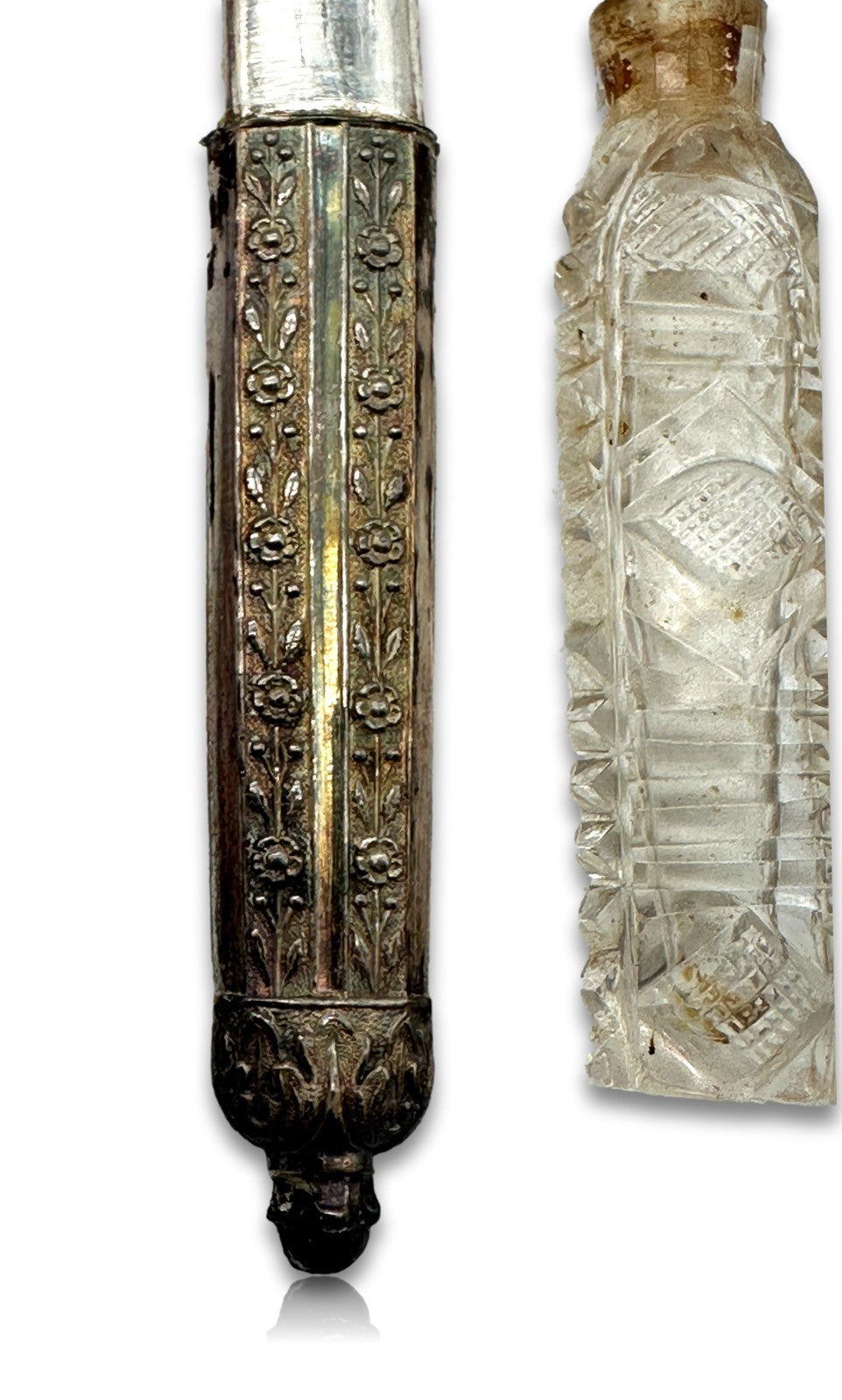 Antikes Näh-Etui um 1800 – komplett mit Zubehör & Originaletui - Silber5