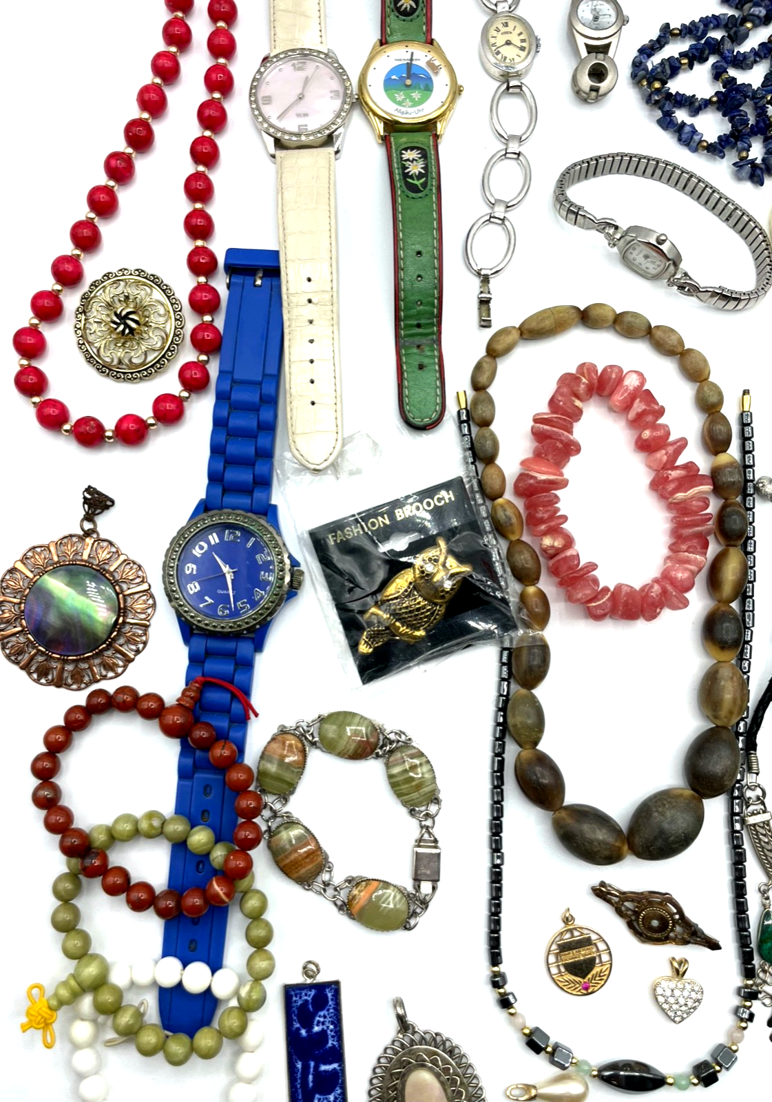 Konvolut Nr. 2 eingelieferter Modeschmuck gemischt sehr gepflegt vintage + neu6