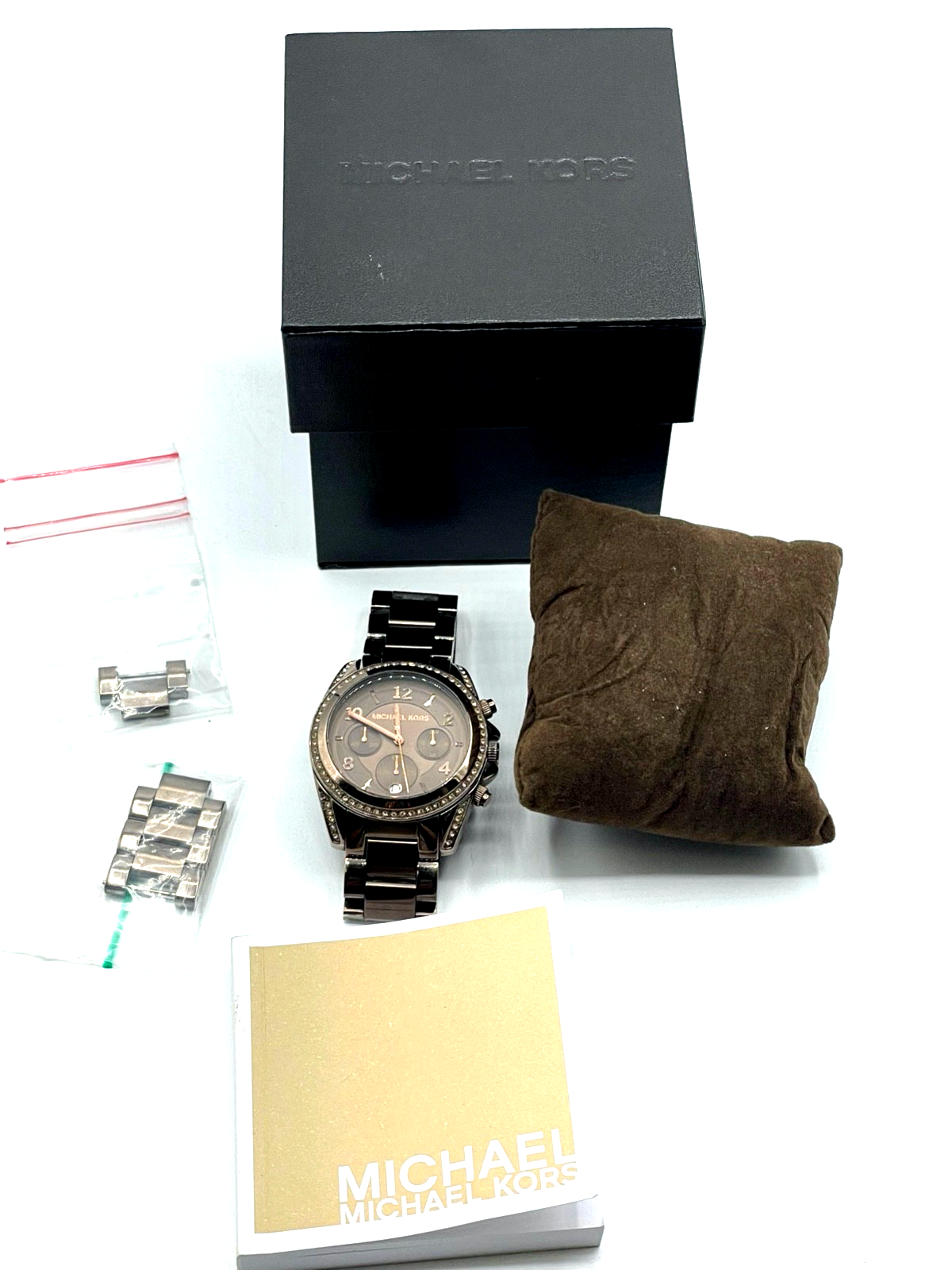 Michael Kors Damen Uhr Original Box + Papiere Bronze farbig 1A gepflegt !!!!!4