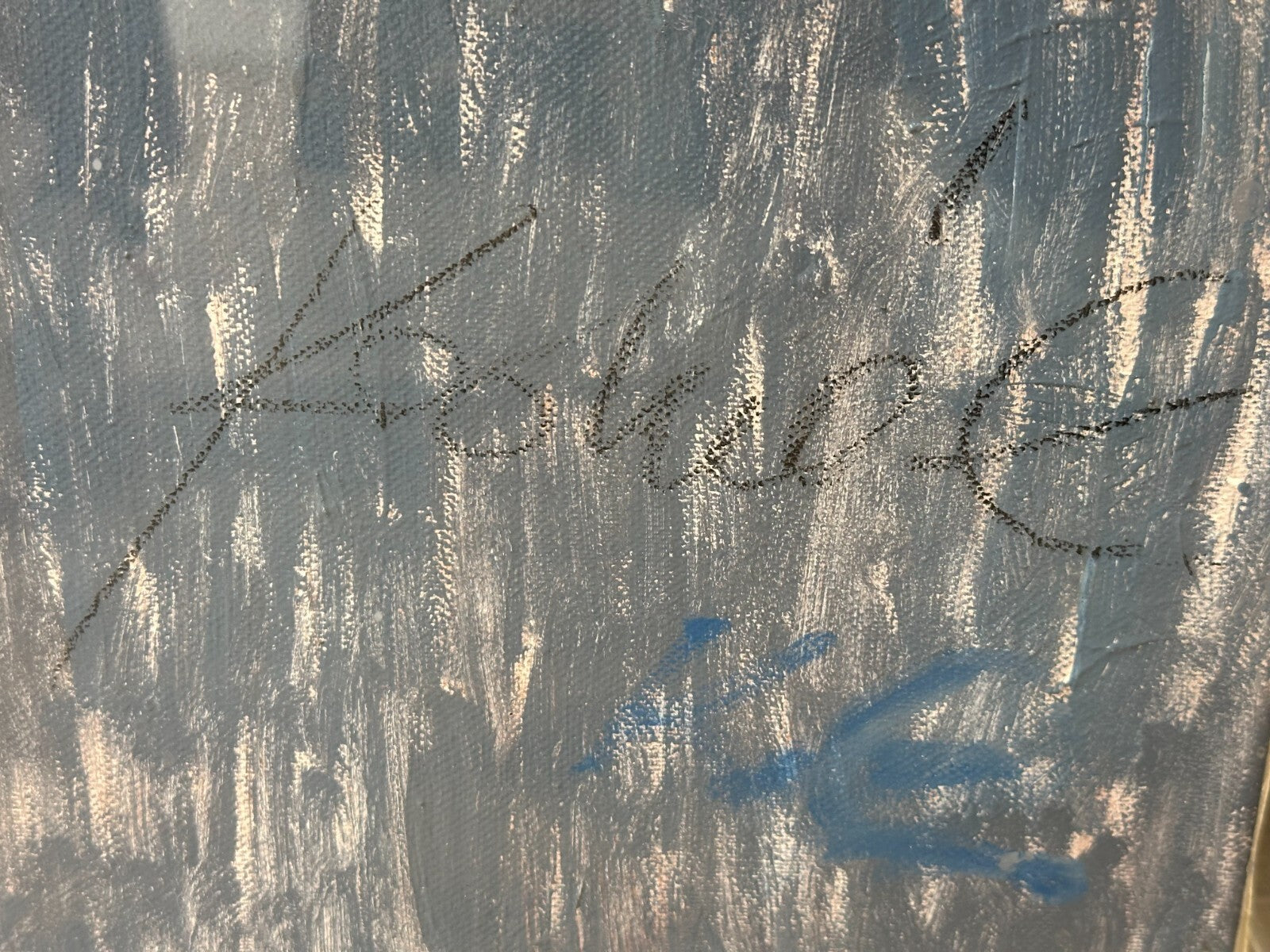 Edita Kadiric - Öl auf Leinwand - großes Akt Gemälde - signiert hinter Acrylglas9