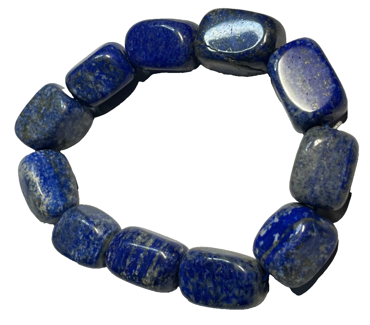 Großes natürliches Lapislazuli Cluster Armband unisex Statement über 100 Gramm3