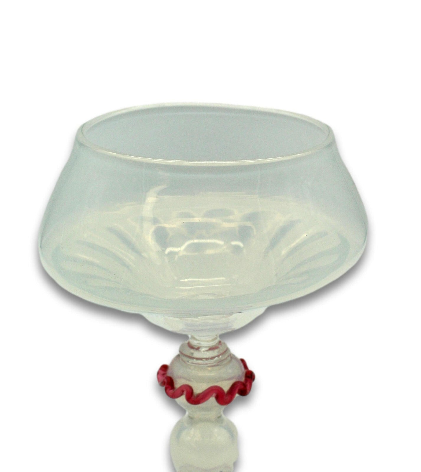 Murano - Glas mit Deckel Opak - Art Glass Design - Salviati - Italien - signiert5
