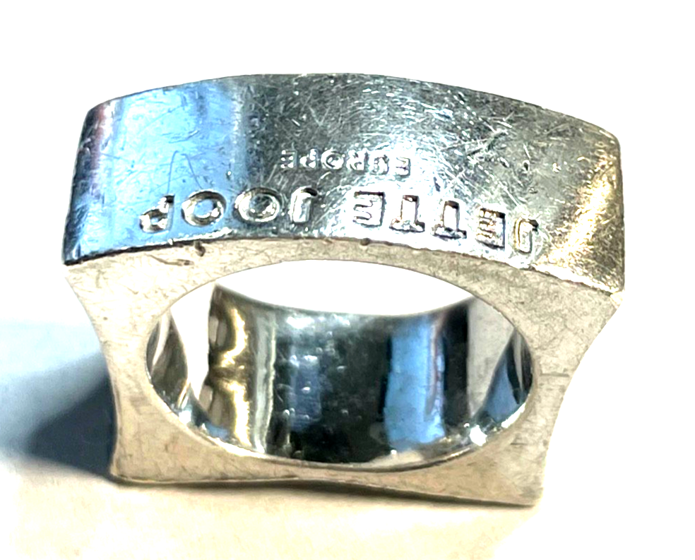26,57 Gramm Jette Joop Europe schwerer Statement Ring 925 Silber Ø 17,5 mm RG 555