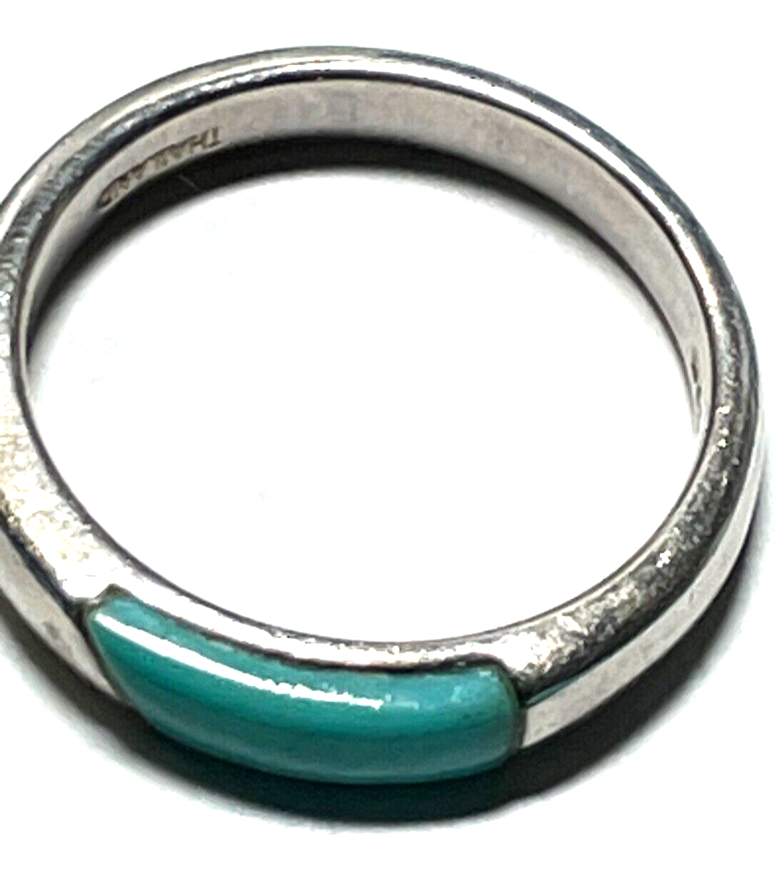 Set Türkis Armband breit + 925 Silber Ring mit Türkis Ø 18 mm RG 57 sehr gepfl.7