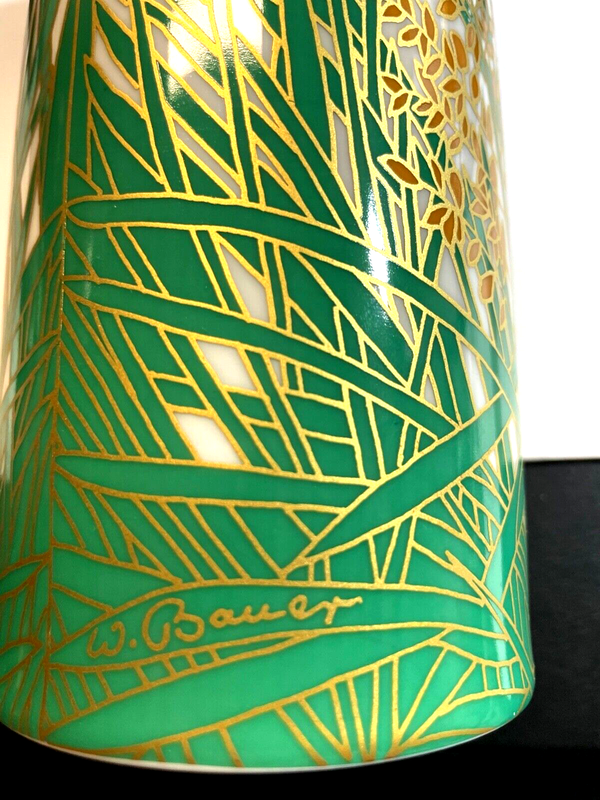 Rosenthal Porzellan Vase Zylinder Form Wolf Bauer H 18,5 cm Ø 9 cm studio-linie9