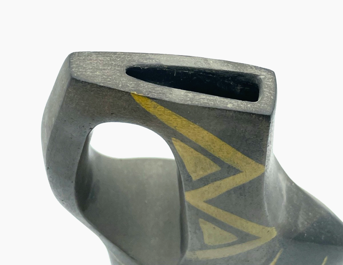 Antik interessantes Keramik Objekt Keramikvase Art Déco ? mega Design H 26 cm2
