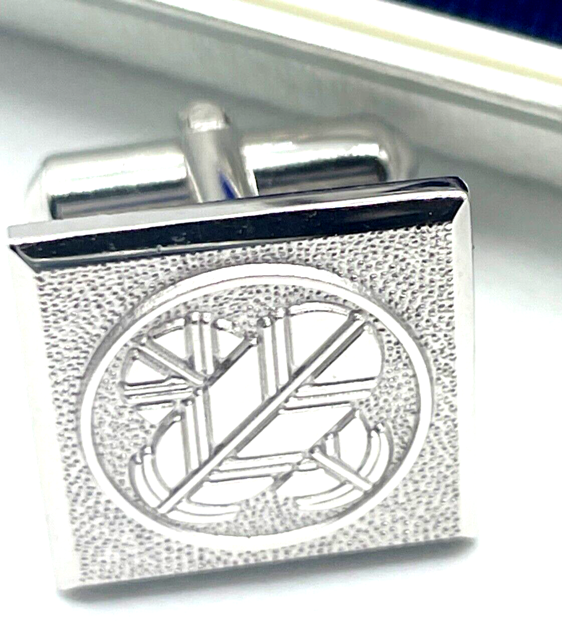 Citizen Manschettenknöpfe Krawattenhalter Samurai Symbol Hawk Feather orig. Box4