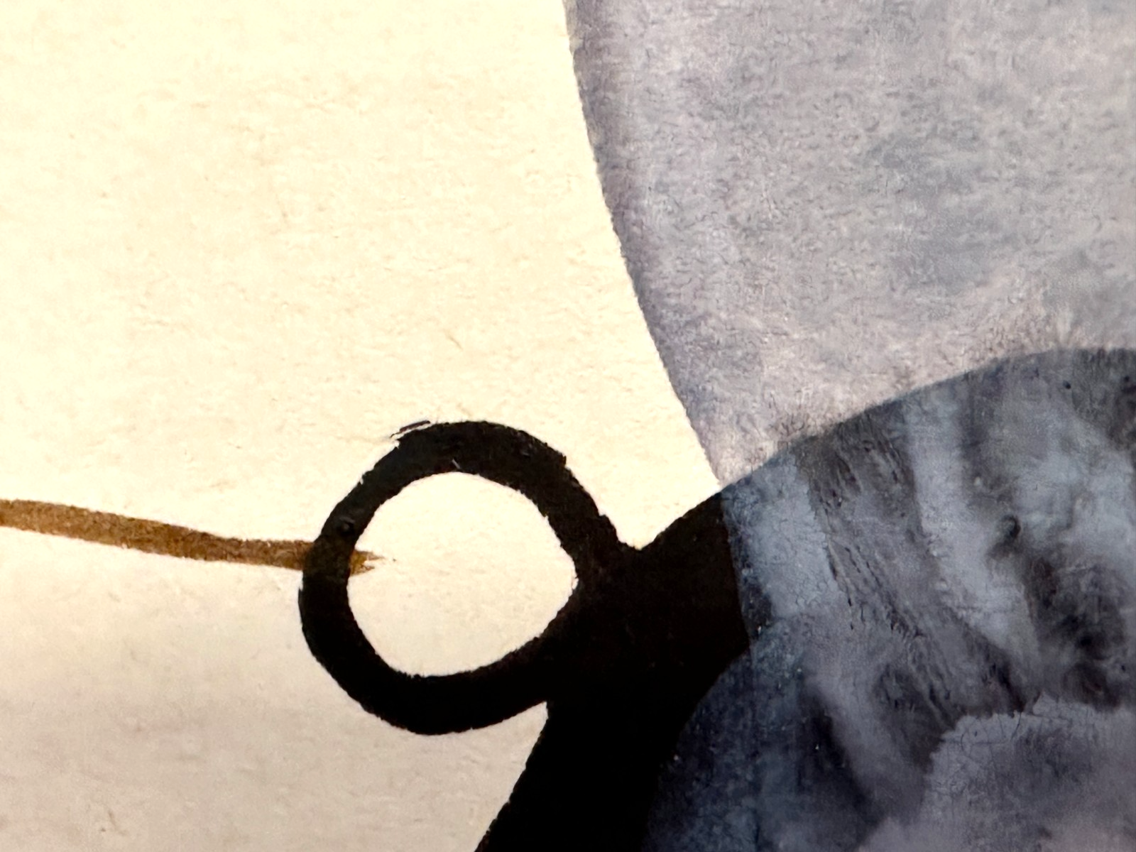 Carola Dewor – "Offenes System" (1999) - Aquarell - Unikat - gerahmt - 51x50 cm9