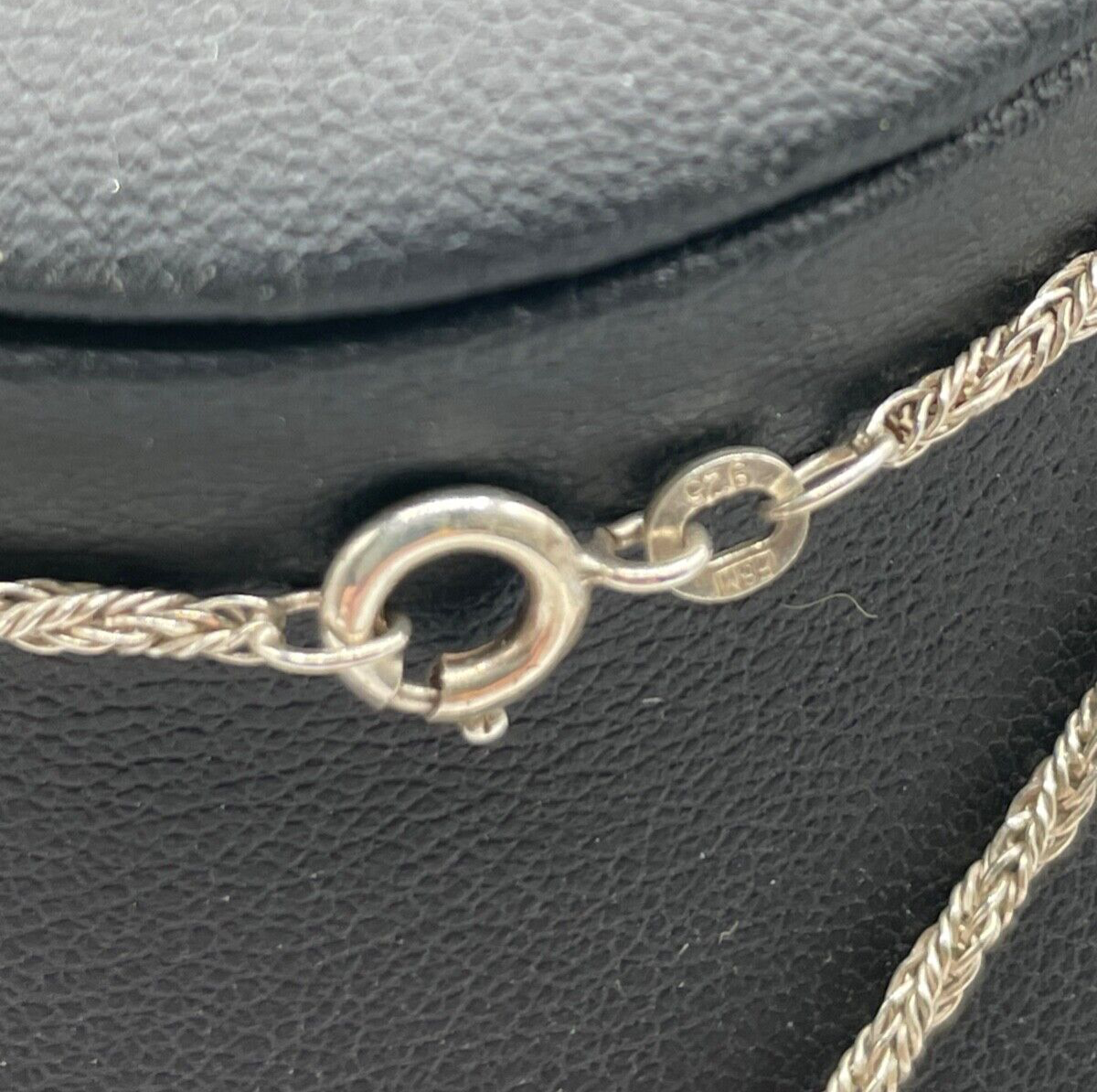 FBM 925 Silber Kordelkette Kette + Anhänger Lebensbaum Koralle L 51 cm + 43 mm2