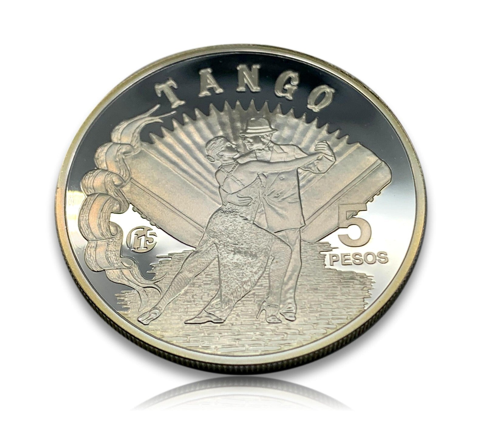 5 Pesos - Argentinien - 2013 - Tango - 925er Silber - PP - Auflage: nur 1500 St.1