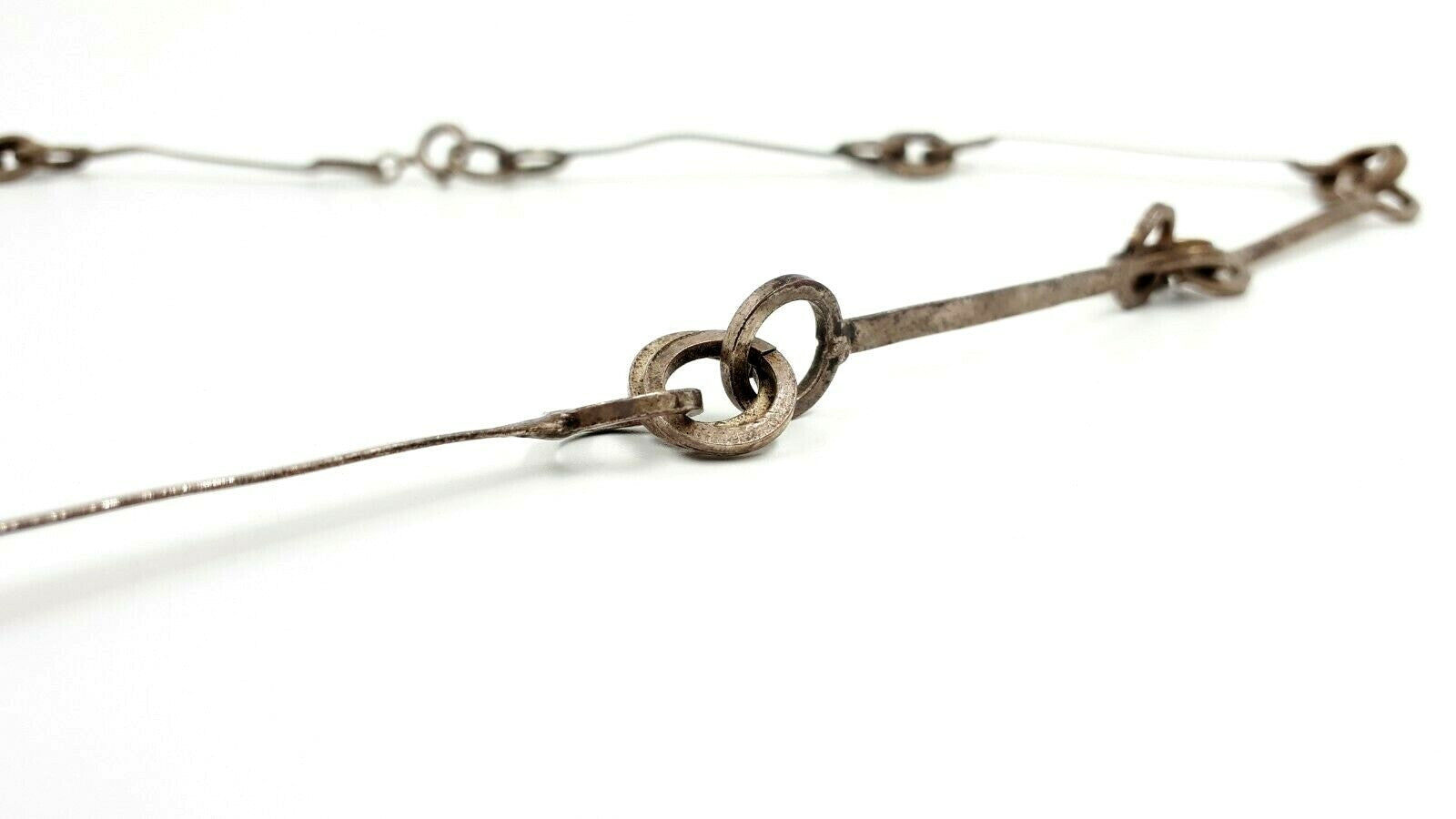 antiker Trachtenschmuck Jaspis - Halskette Necklace - Schmuckstein Cabochon3