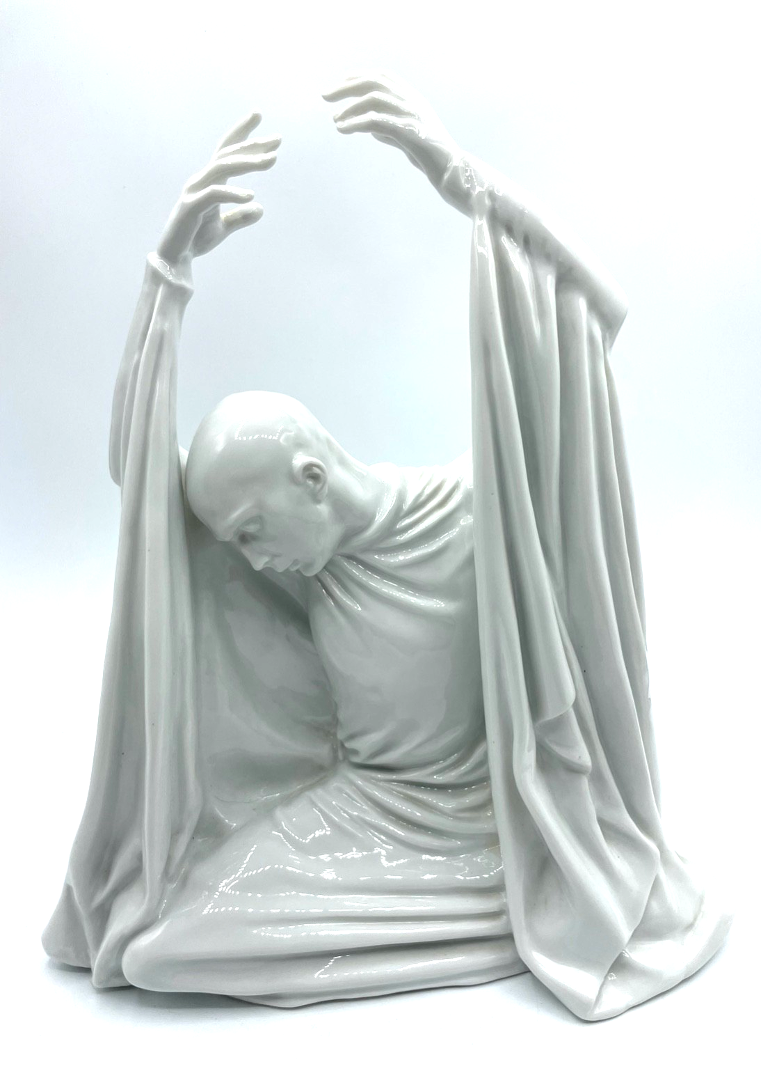 Rosenthal Porzellan Figur Waldemar Fritsch Tänzer H. Kreutzberg Gesang der Nacht5
