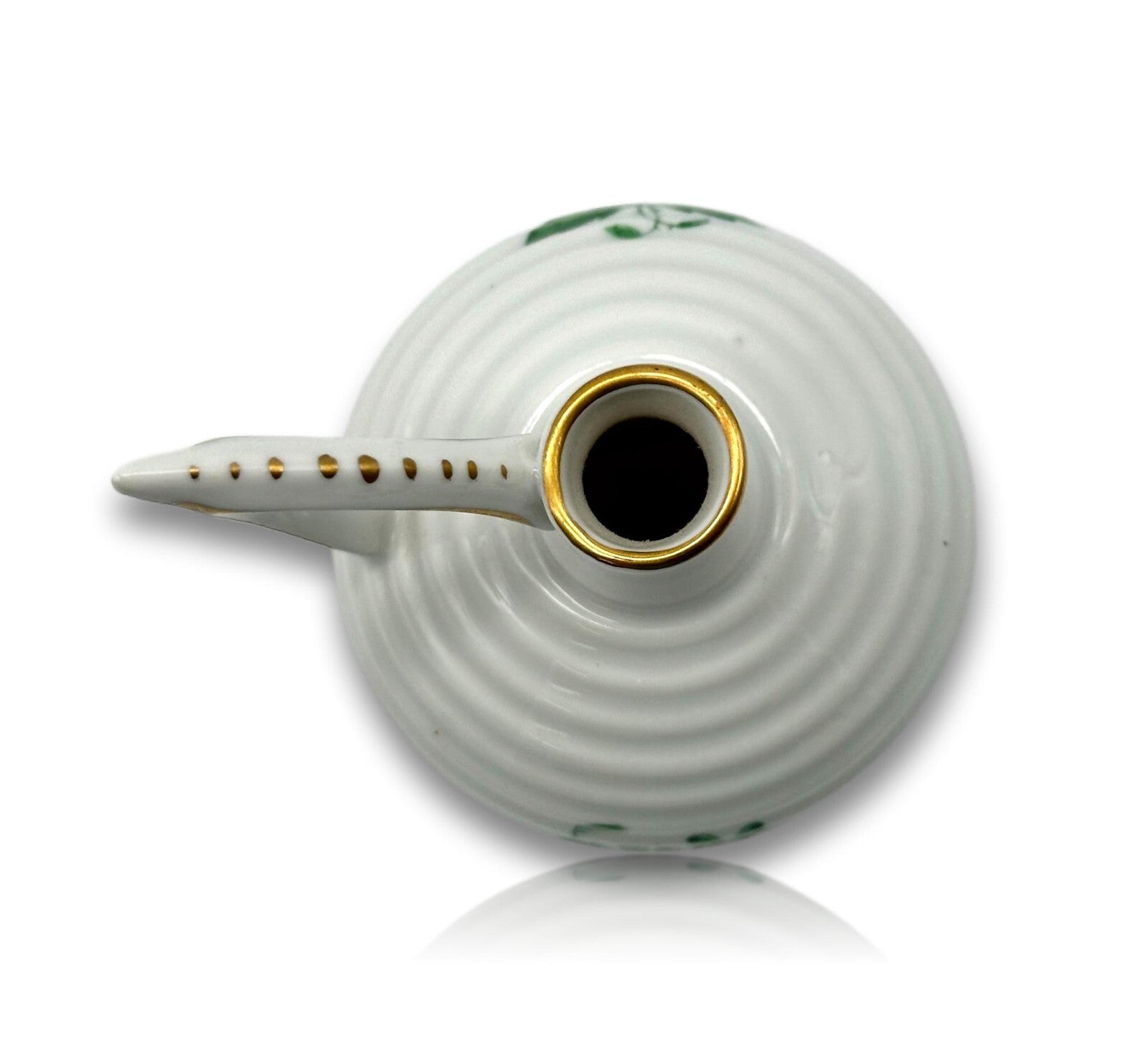 Herend 6804 AV - Kleine Vase - Porzellan - Apponyi Green - Handbemalt - Ungarn4