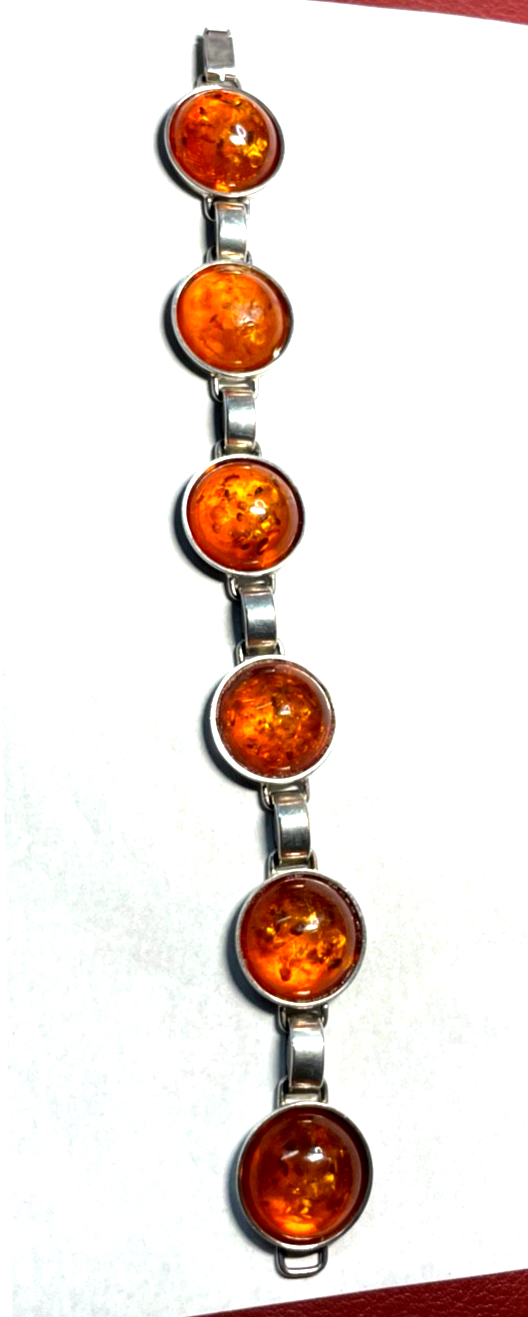 Stattliches solides vintage K&L Bernstein Design Armband 835 Silber L 20 cm4