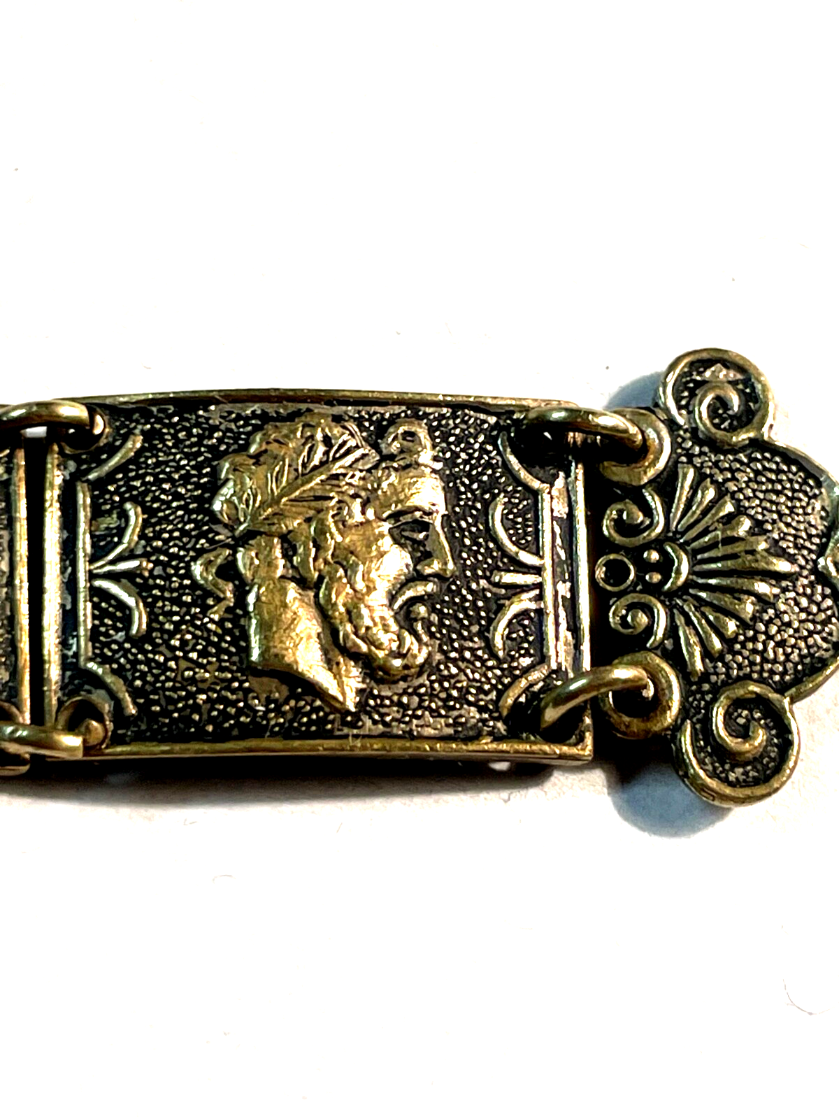 Antik Armband Reise Souvenir Andenken Griechenland Tempel Götter etc. L 19 cm12