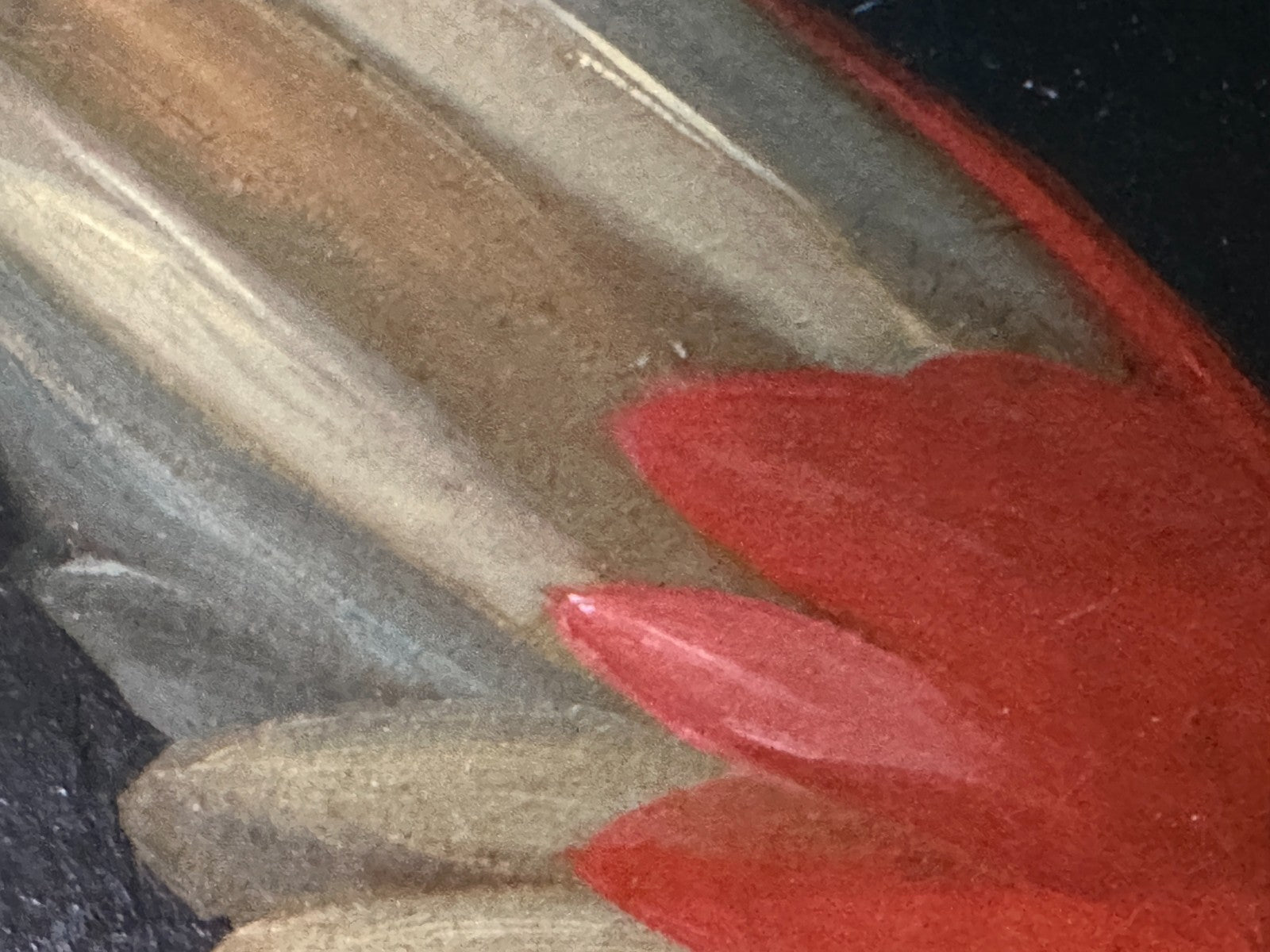 Engel mit Laute nach Rosso Fiorentino (1494-1540) – Öl auf Leinwand - 19. Jh.9
