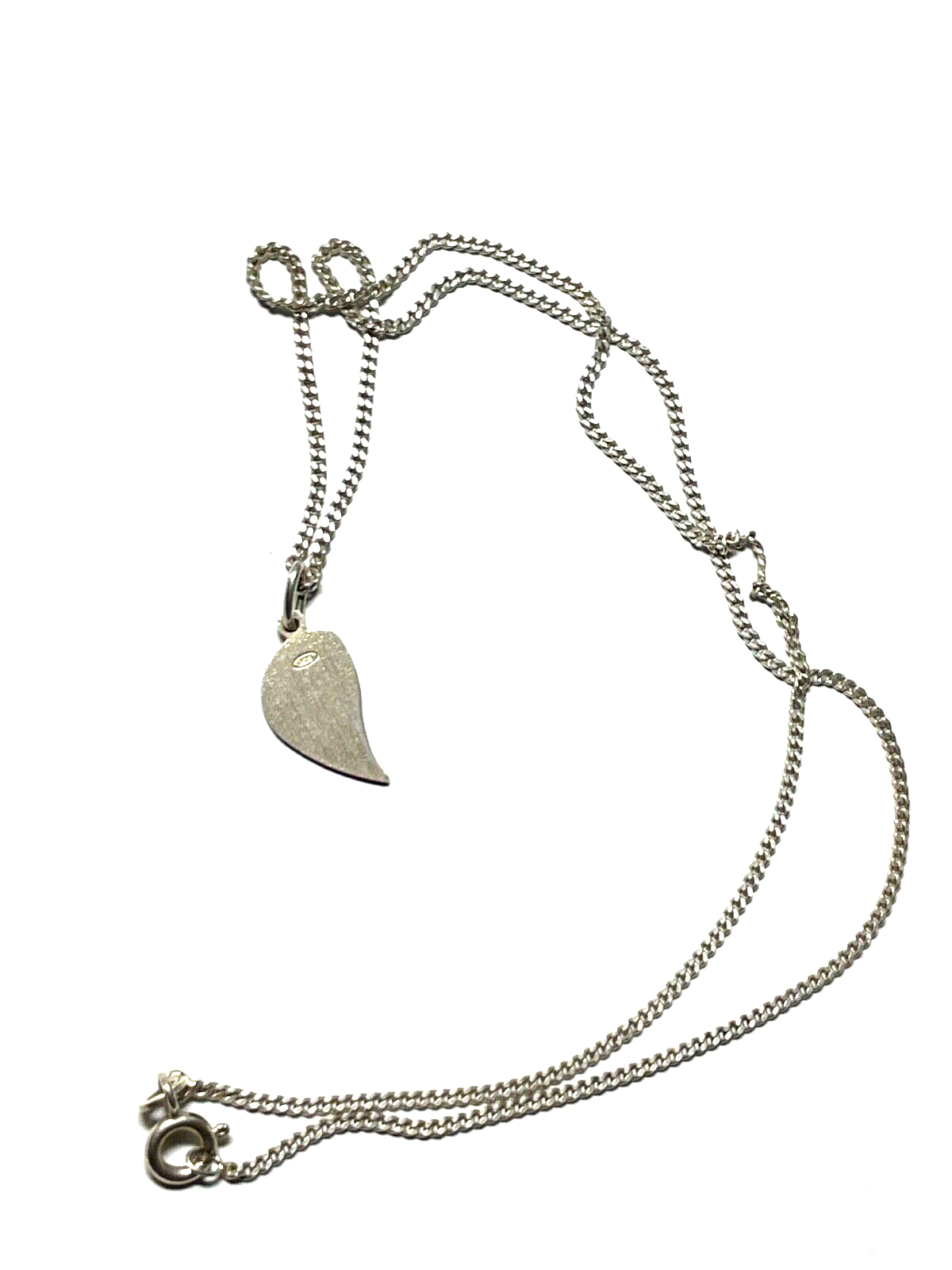 Stabile 42,5cm FBM 925 Silber Panzerkette Kette Love Wing Flügel Anhänger unisex2