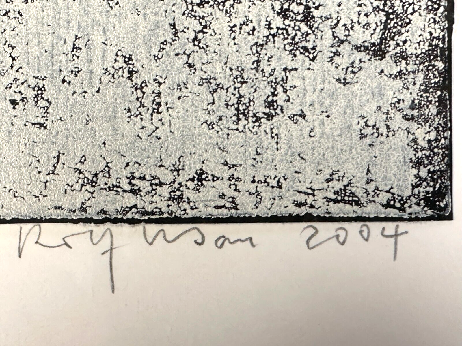 Rolf Urban - Linolschnitt auf Papier - signiert datiert nummeriert - gerahmt7